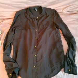 F21 buttoned blouse